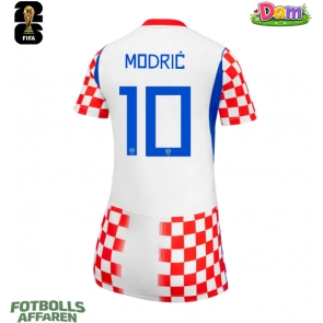 Kroatien Luka Modric #10 Hemmatröja Kvinnor VM 2026 Kortärmad
